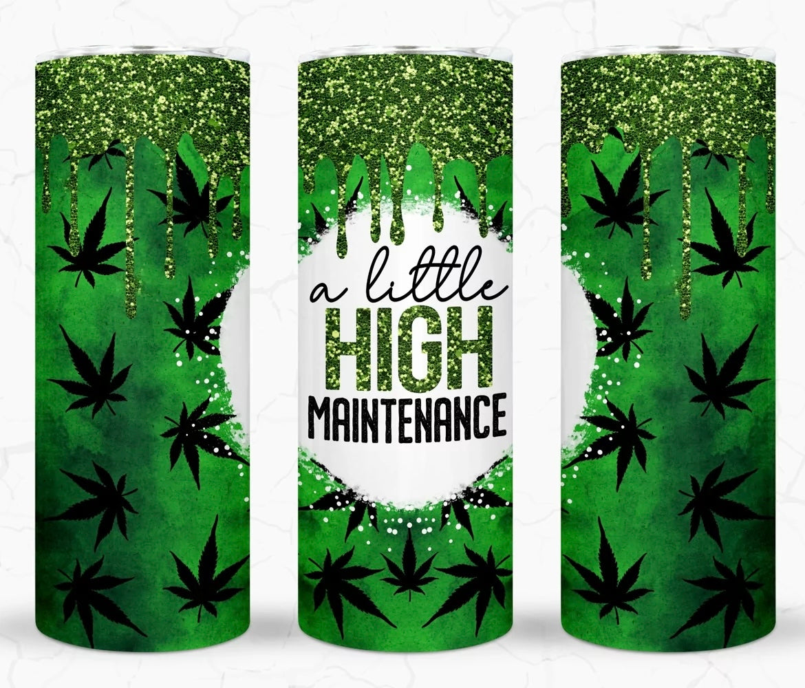 High maintenance tumbler