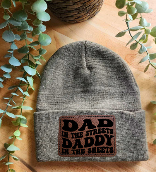 Dad in the streets beanie