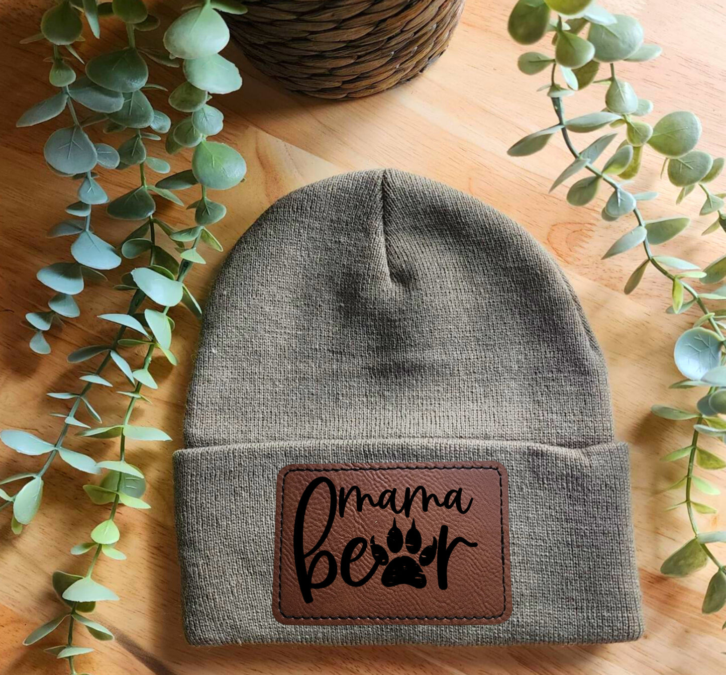 Mama bear beanie