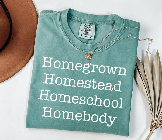 Homegrown homestead tee