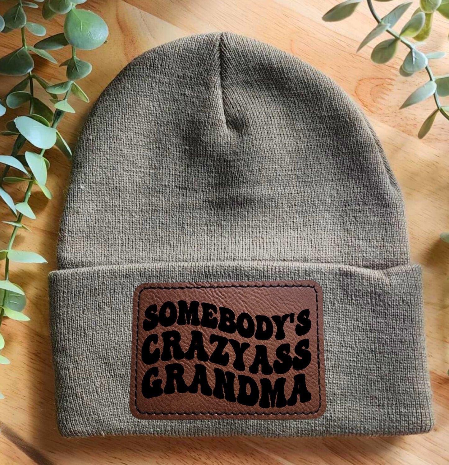 Crazy grandma beanie