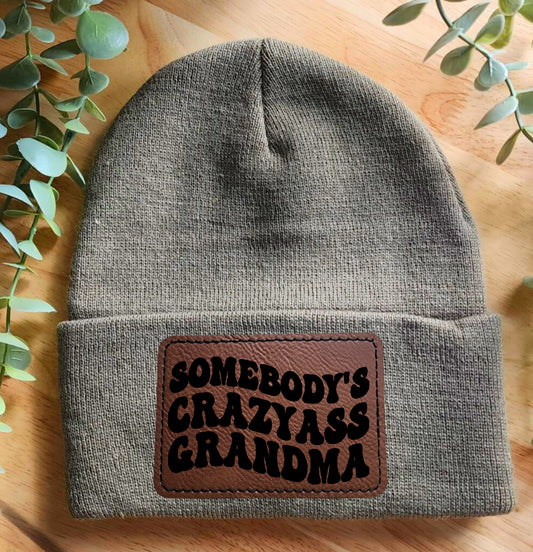 Crazy grandma beanie