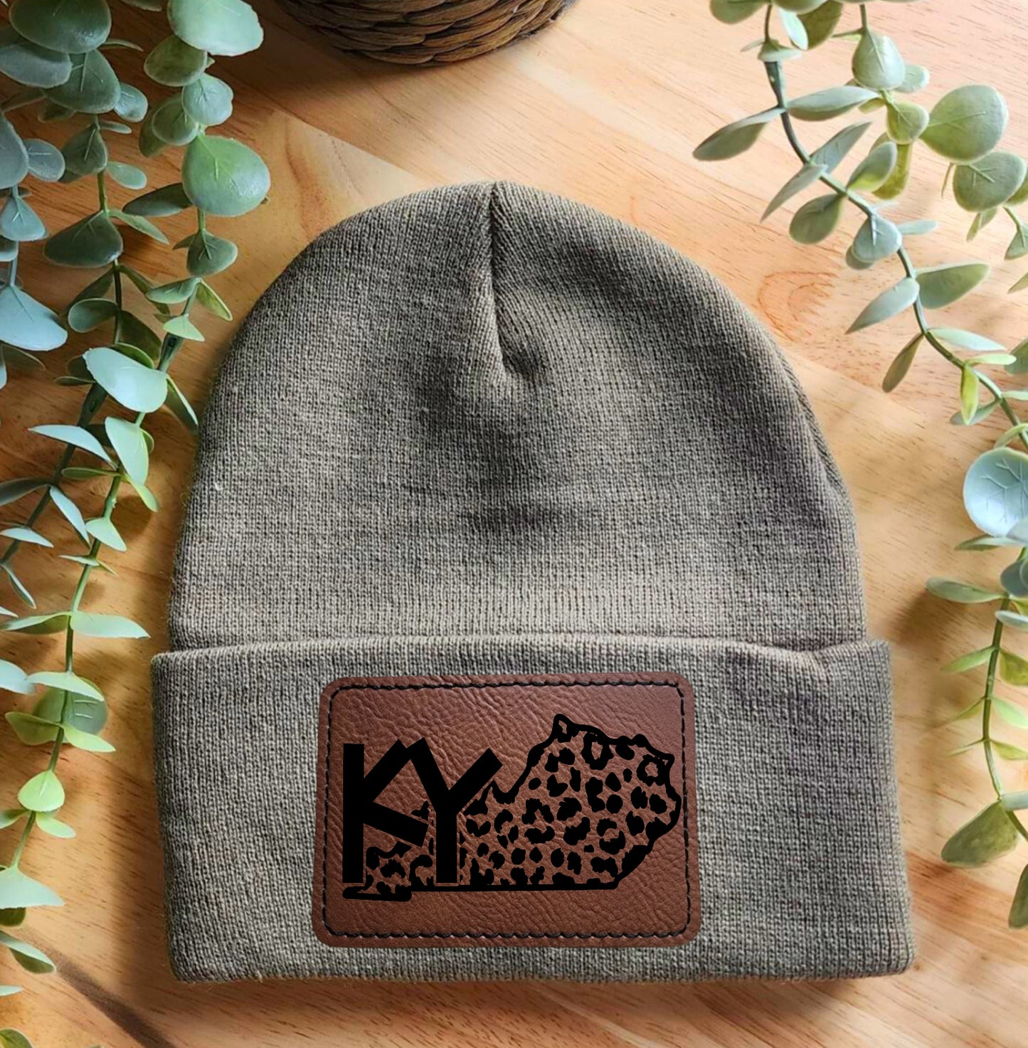 Ky cheetah state beanie