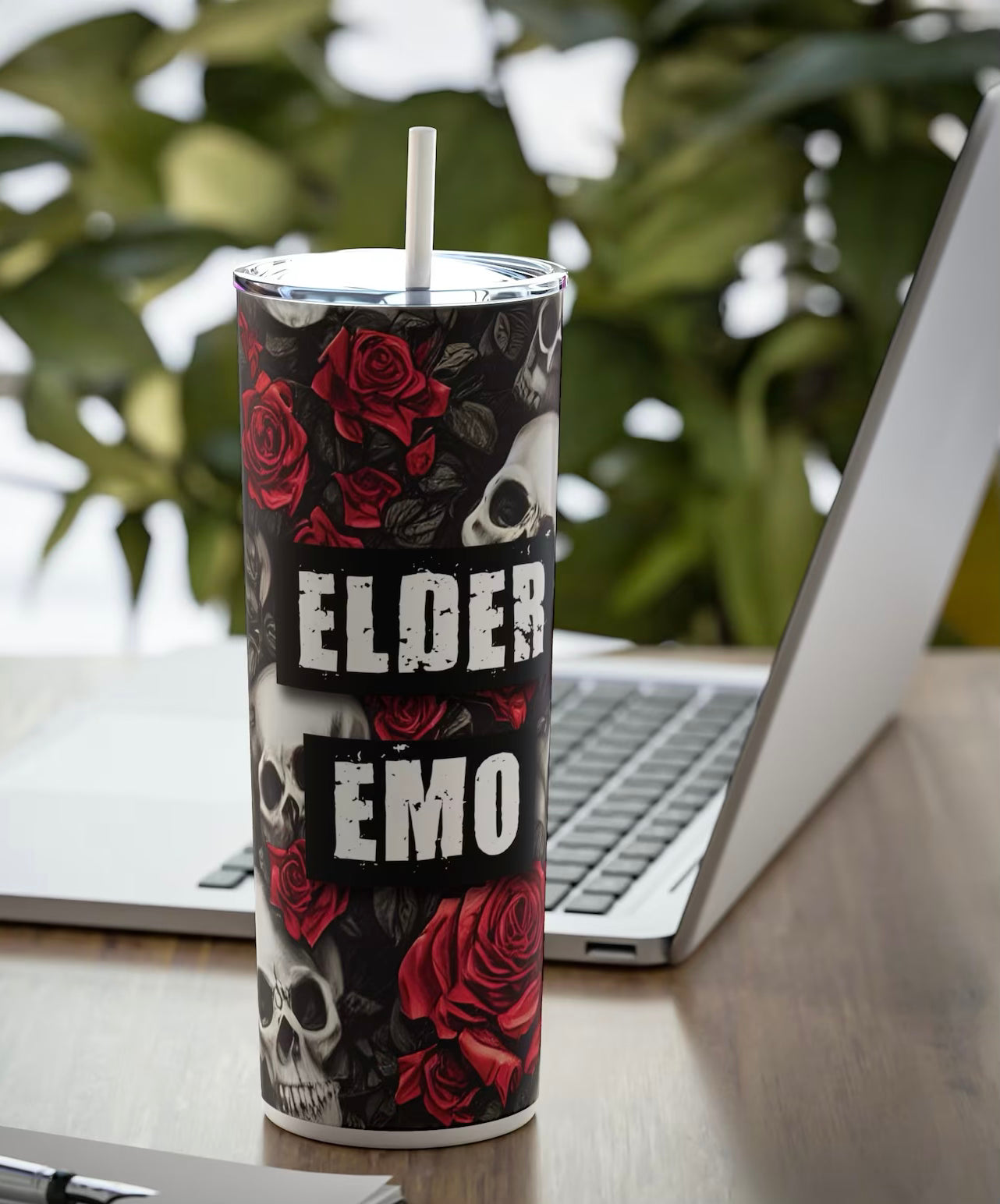 Elder emo tumbler