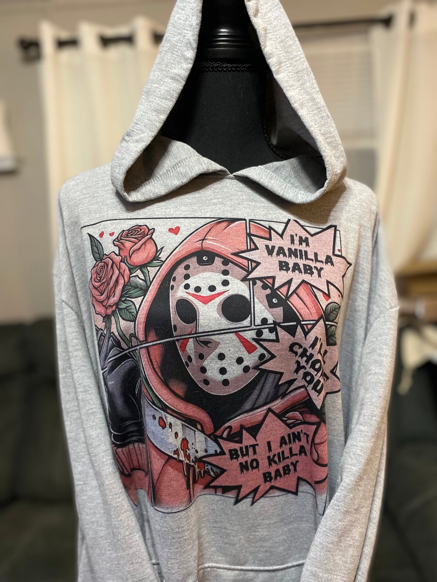 Horror lovin hoodie