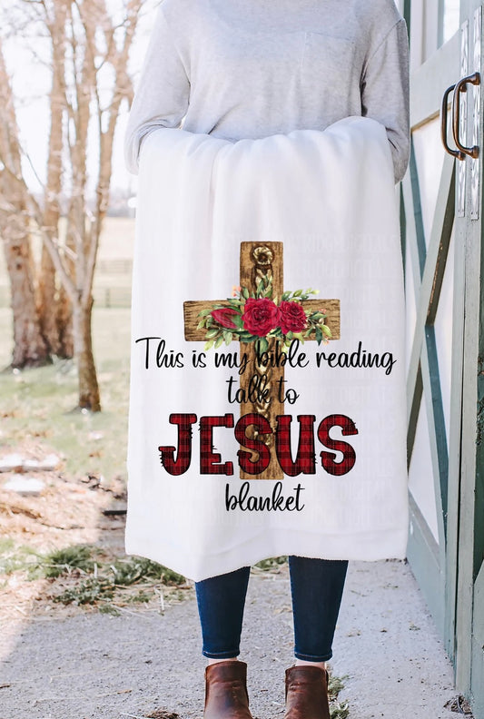 Bible reading blanket