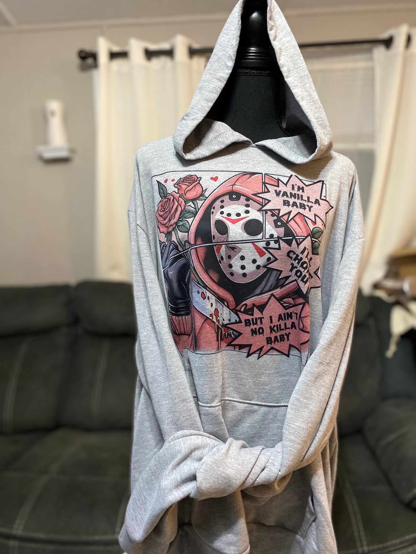 Horror lovin hoodie