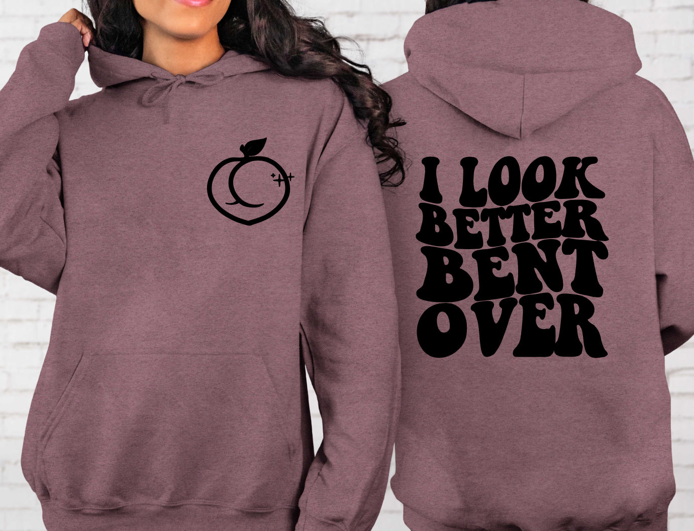 Bent hoodie.