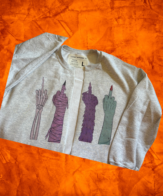 Monster fingers cardigan